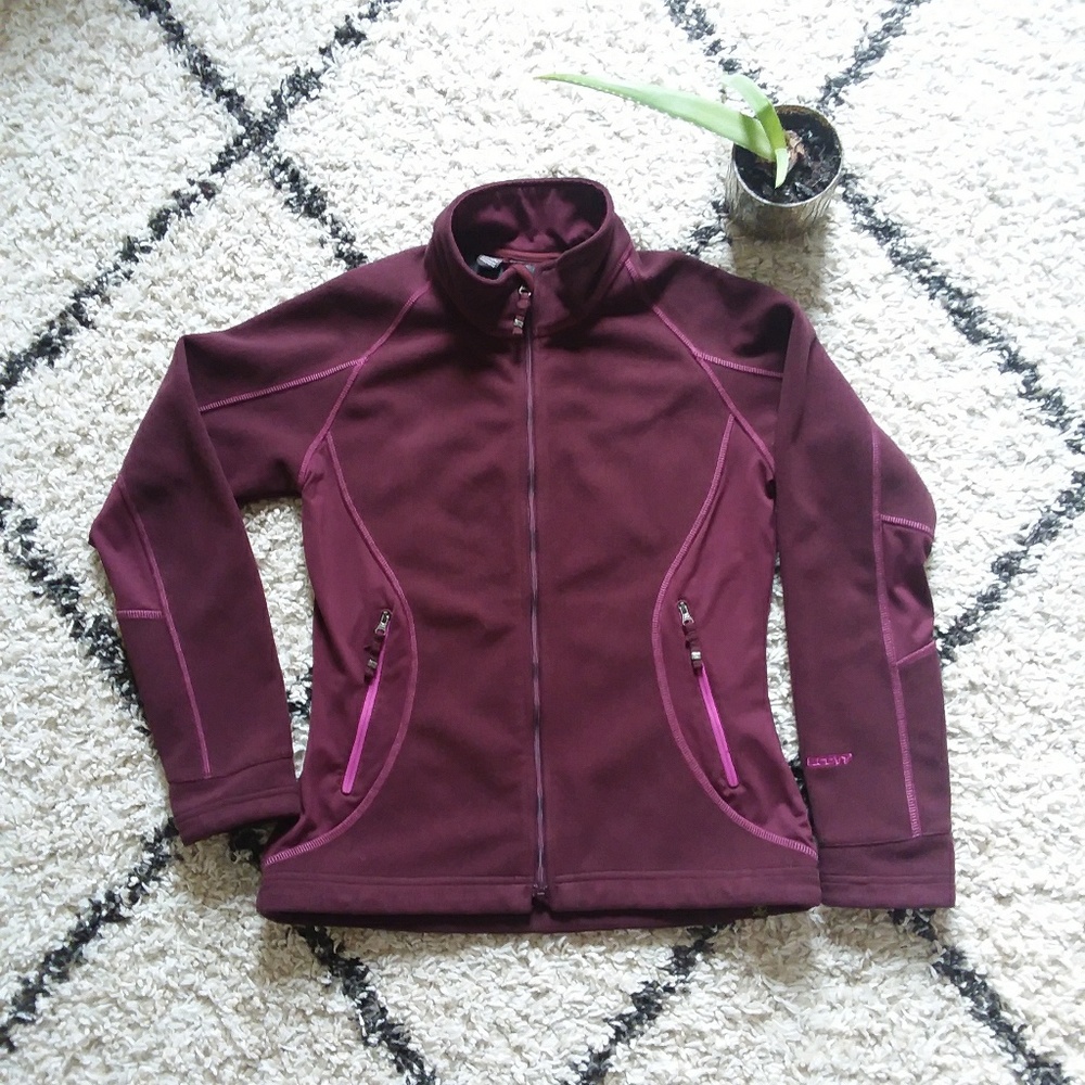 Scott long sleeve zip-up sport jacket